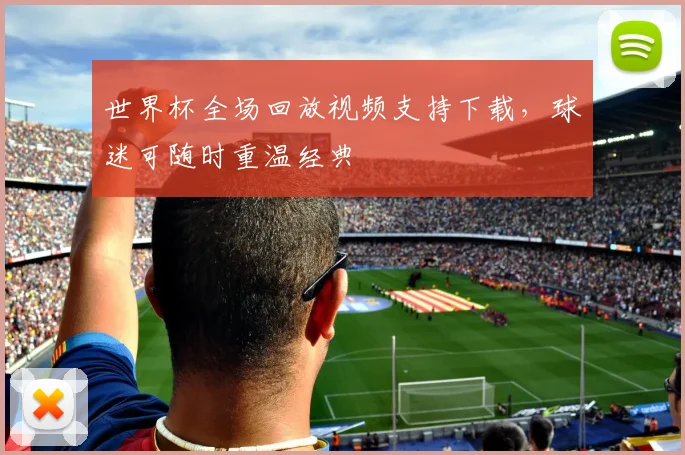 世界杯全场回放视频支持下载,球迷可随时重温经典