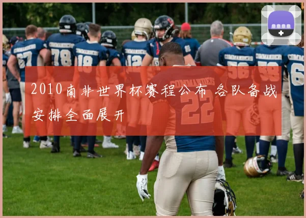 2010南非世界杯赛程公布 各队备战安排全面展开